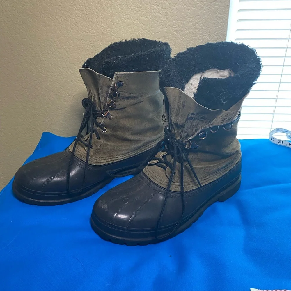 🍀price drop🍀 Sorel men’s boots-caribou